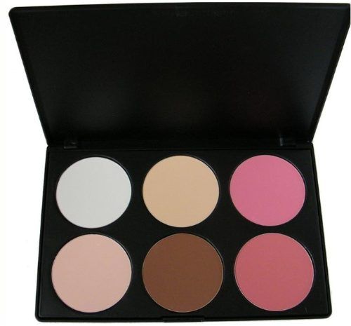 Paleta com 6 Blush/Contorno - Modelo 1